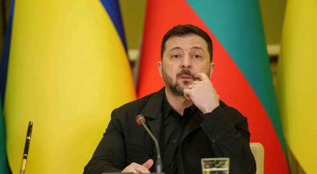 ভলোদিমির জেলেনস্কি। ফাইল ছবি: এপি