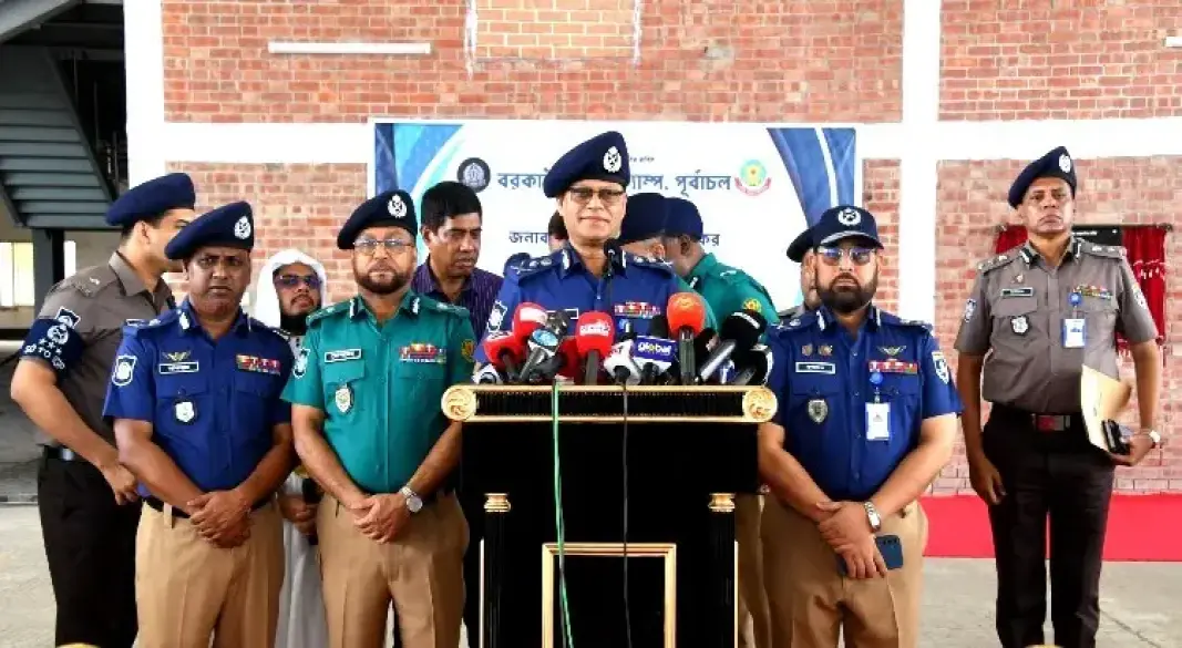 ‘বরকাউ পুলিশ ক্যাম্প’ উদ্বোধন অনুষ্ঠানে আইজিপি মো.আলী হোসেন ফকির