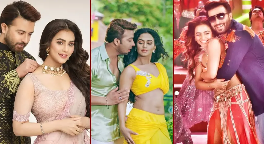 শাকিব খান ও নুসরাত ফারিয়া I ছবি : সংগৃহীত