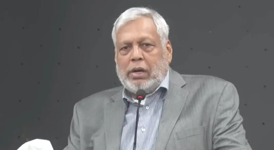 জ্বালানি উপদেষ্টা মুহাম্মদ ফাওজুল কবির খান। ছবি : সংগৃহীত