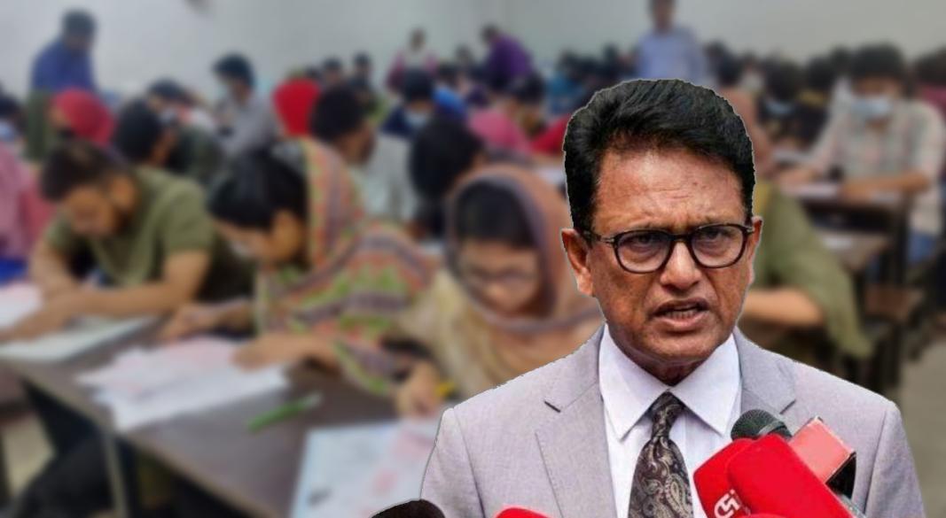 কোচিং সেন্টারে শিক্ষা কার্যক্রম চলছে এবং শিক্ষামন্ত্রী ড. আ ন ম এহছানুল হক মিলন। ছবি: সংগৃহীত