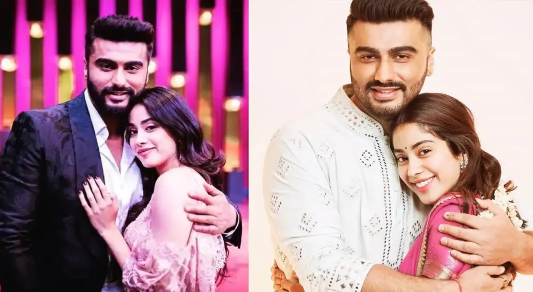 অর্জুন কাপুর ও জাহ্নবী কাপুর। ছবি : সংগৃহীত