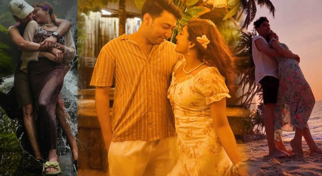 নীলাঞ্জনা নীলা ও তার স্বামী। ছবি - সংগৃহীত