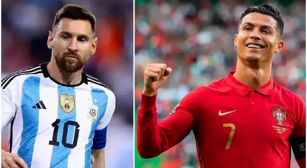 লিওনেল মেসি ও ক্রিশ্চিয়ানো রোনালদো। ছবি: সংগৃহীত