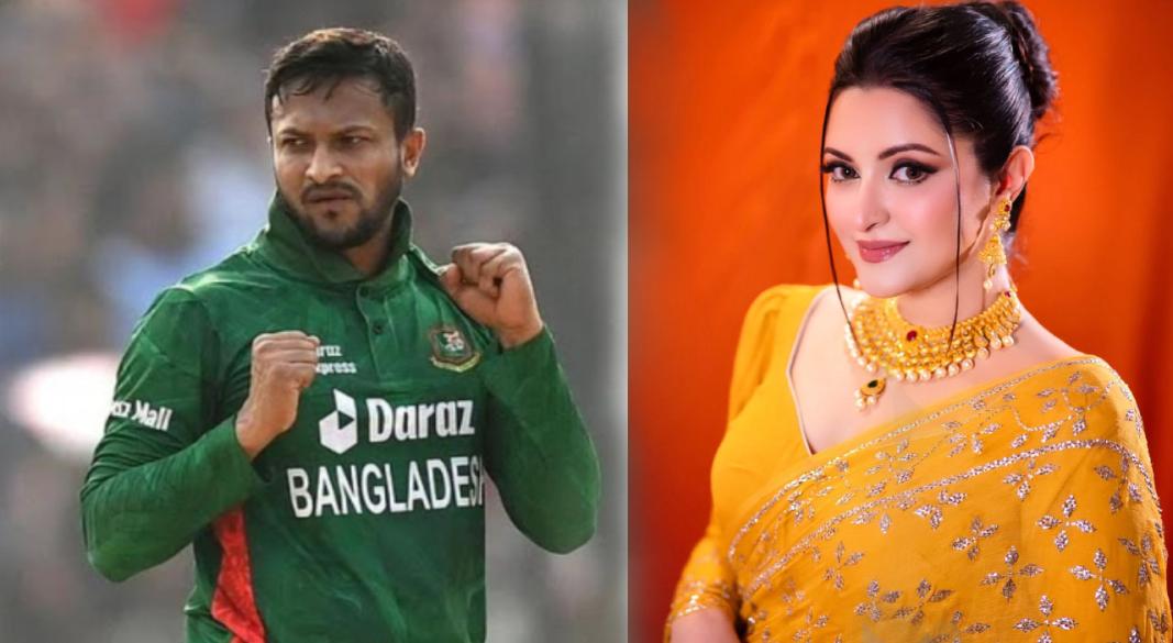 সাকিব ও পরীমনি। ছবি - সংগৃহীত