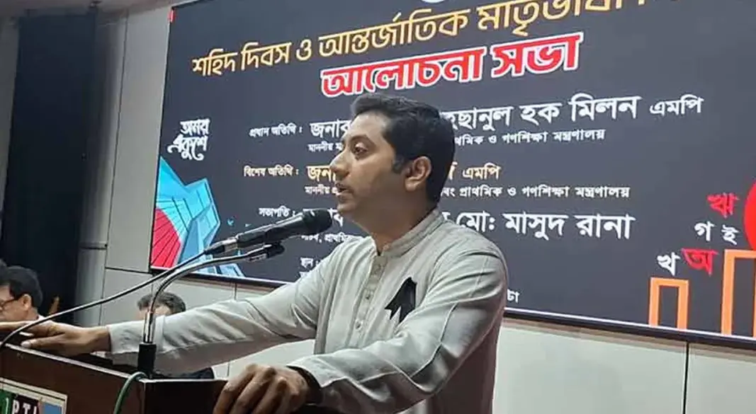 দুর্নীতি করব না, কোথাও করতেও দেব না : শিক্ষা প্রতিমন্ত্রী