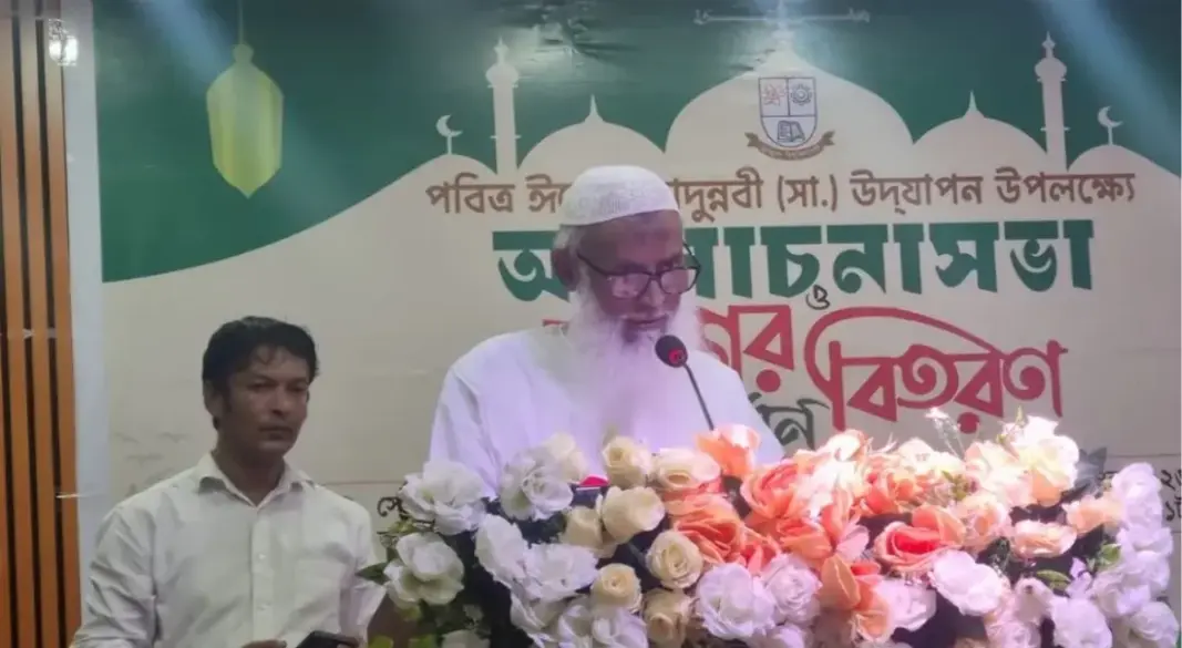 ধর্ম বিষয়ক মন্ত্রী কাজী শাহ মোফাজ্জাল হোসাইন (কায়কোবাদ)। ছবি: সংগৃহীত