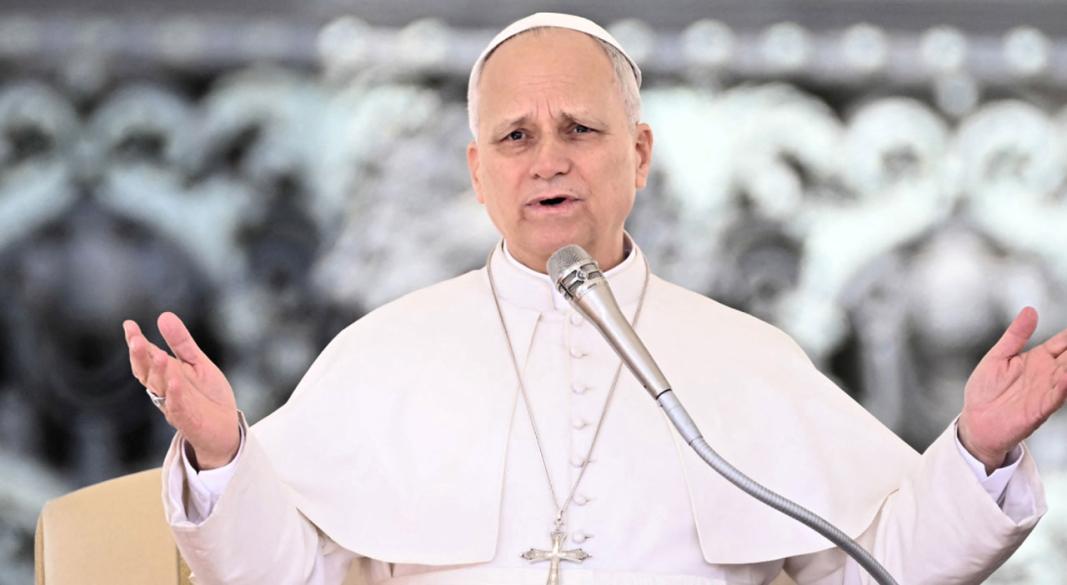 পোপ ফ্রান্সিসের মৃত্যুর পর নতুন পোপ হিসেবে দায়িত্ব গ্রহণ করেন পোপ চতুর্দশ লিও। ছবি: সংগৃহীত