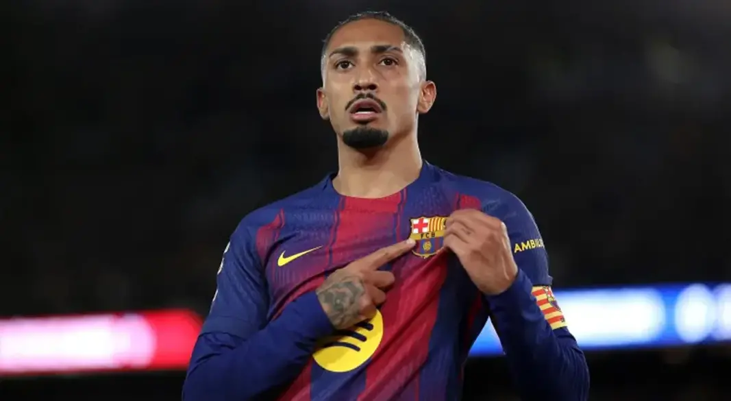 ব্রাজিলিয়ান ফরোয়ার্ড রাফিনিয়া। ছবি: সংগৃহীত