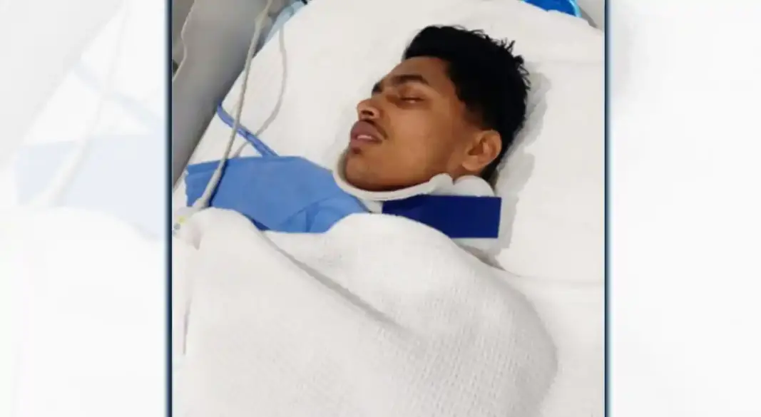 ড্রোন হামলায় আহত বাংলাদেশি নাগরিক।