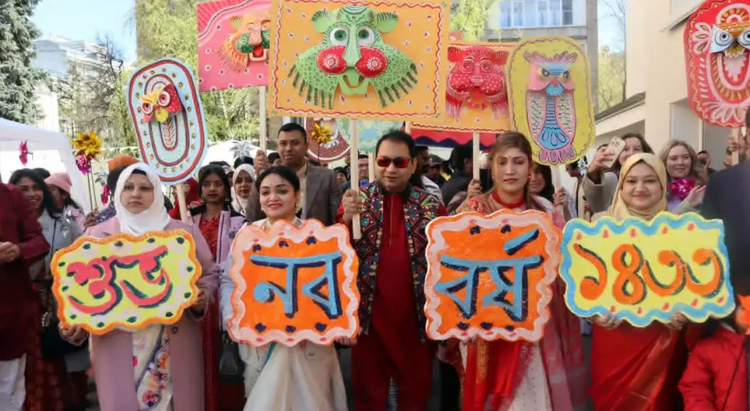 মস্কোতে ‘বাংলা বর্ষবরণ’ উদযাপিত। ছবি : সংগৃহীত
