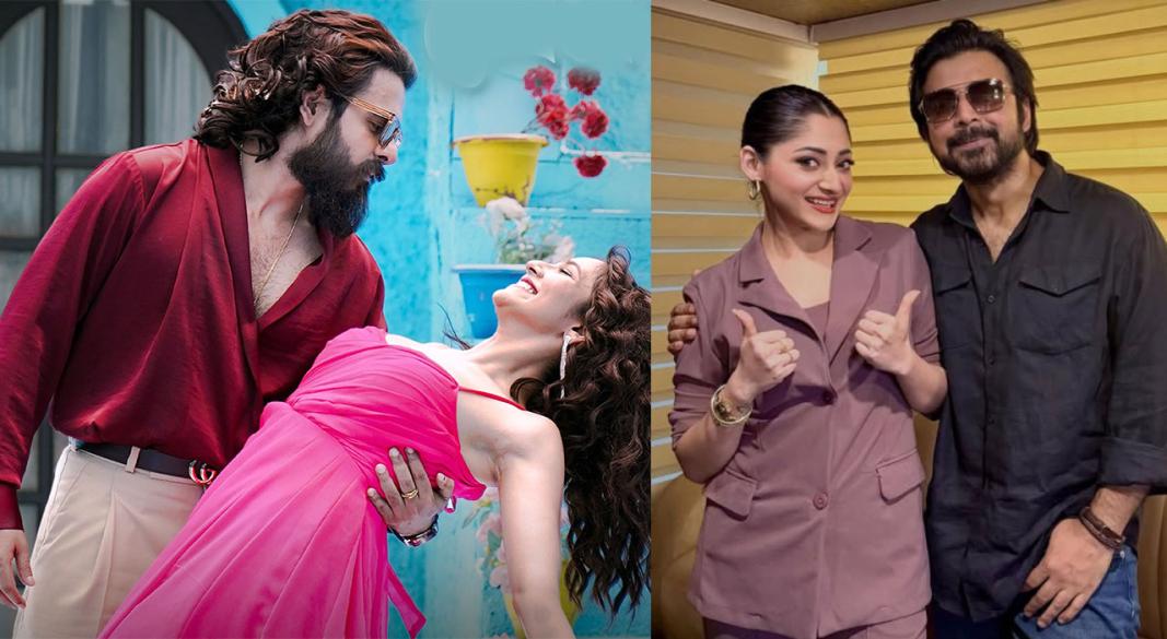 রাক্ষস ও দম সিনেমার শিল্পীরা। ছবি - সংগৃহীত