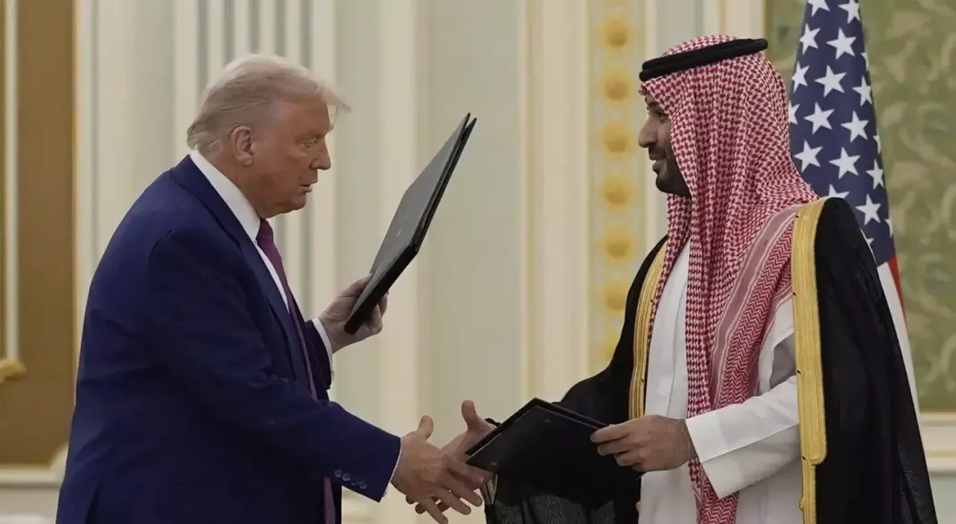 মার্কিন প্রেসিডেন্ট ডোনাল্ড ট্রাম্প ও সৌদি যুবরাজ। ছবি: সংগৃহীত