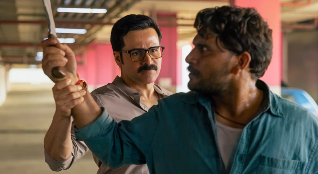 তস্করি ওয়েব সিরিজের একটি দৃশ্যে ইমরান হাশমি। ছবি: সংগৃহীত