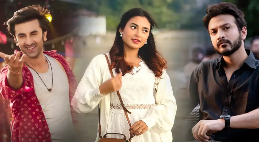 রণবীর কাপুর, ইয়াশ রোহান ও তানজিম সাইয়ারা তটিনী I ছবি : সংগৃহীত