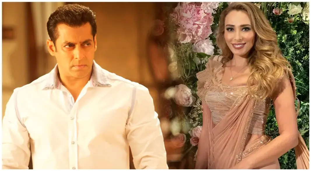 সালমান খান ও লুলিয়া ভান্তুর। ছবি : সংগৃহীত