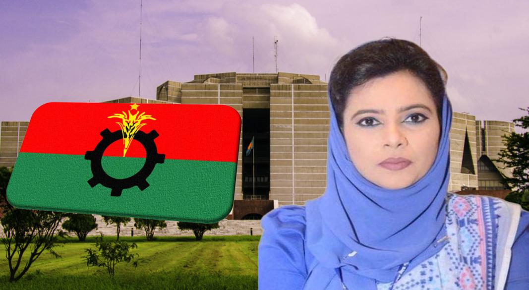 বিএনপির মনোনয়ন পেলেন নাদিয়া পাঠান পাপন। ছবি: সংগৃহীত