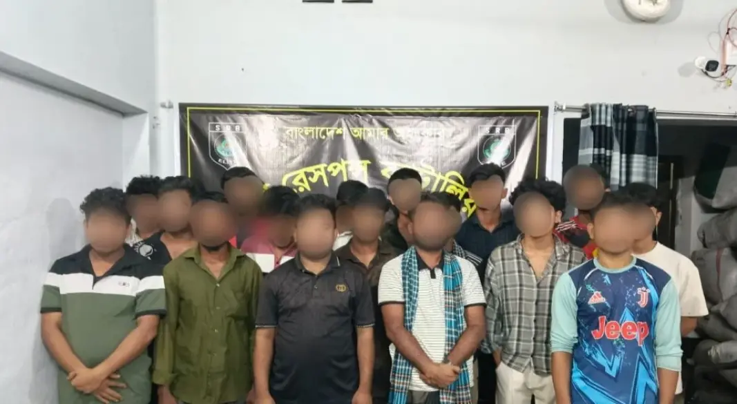 বিদেশে পাচারের উদ্দেশে আটকে রাখা ১৭ জনকে উদ্ধার