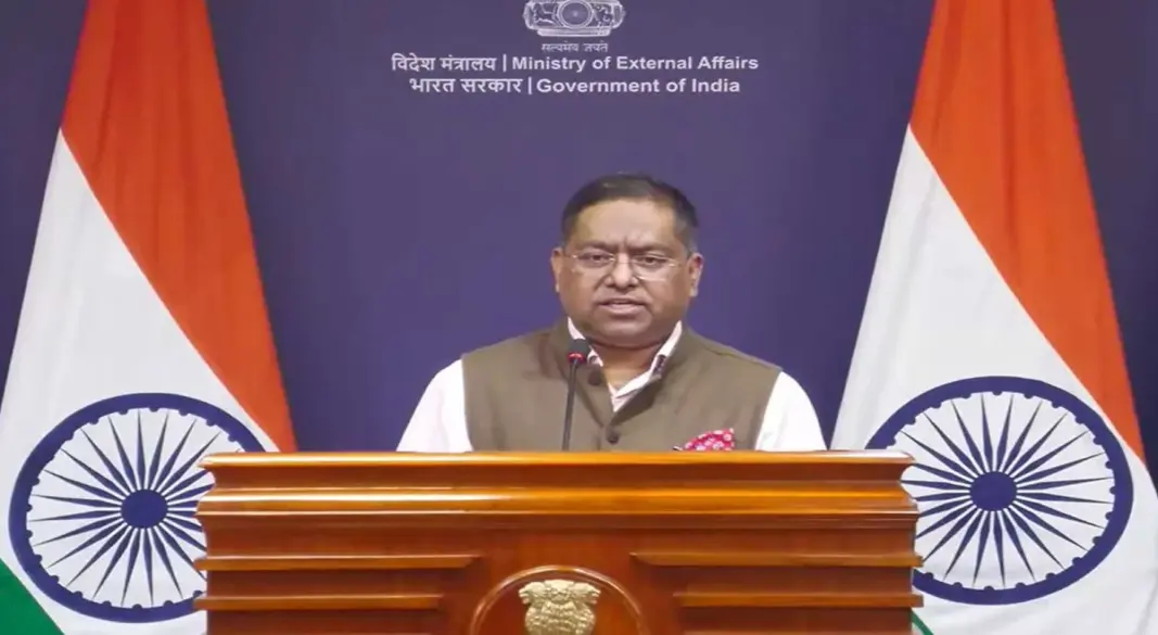 ভারতের পররাষ্ট্র মন্ত্রণালয়ের মুখপাত্র রণধীর জয়সওয়াল / ছবি : সংগৃহীত
