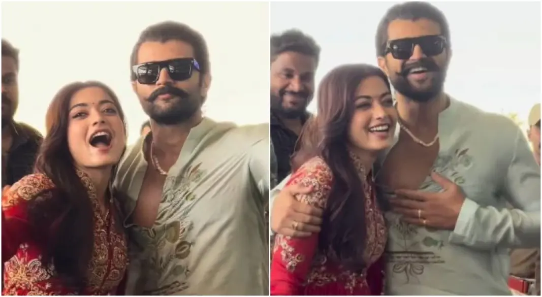 রাশমিকা মান্দানা ও বিজয় দেবরাকোন্ডা।