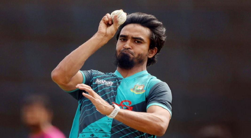 তানজিম হাসান সাকিব। ছবি : এএফপি