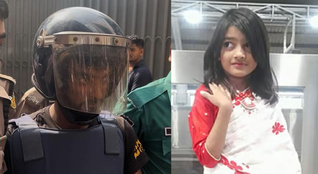 নিহত শিশু রামিসা ও প্রধান অভিযুক্ত সোহেল রানা। ছবি : সংগৃহীত