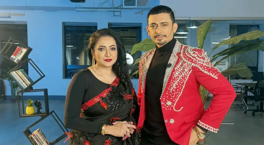 তানিয়া আহমেদ ও জায়েদ খান। ছবি : সংগৃহীত