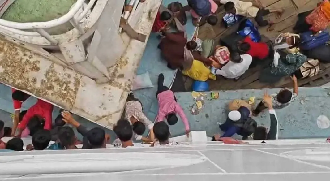 সদরঘাটে সংঘটিত লঞ্চ দুর্ঘটনা