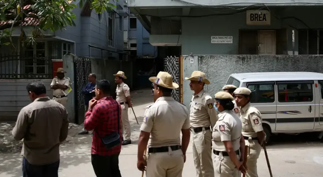 ভারতীয় পুলিশের অভিযান। পুরোনো ছবি