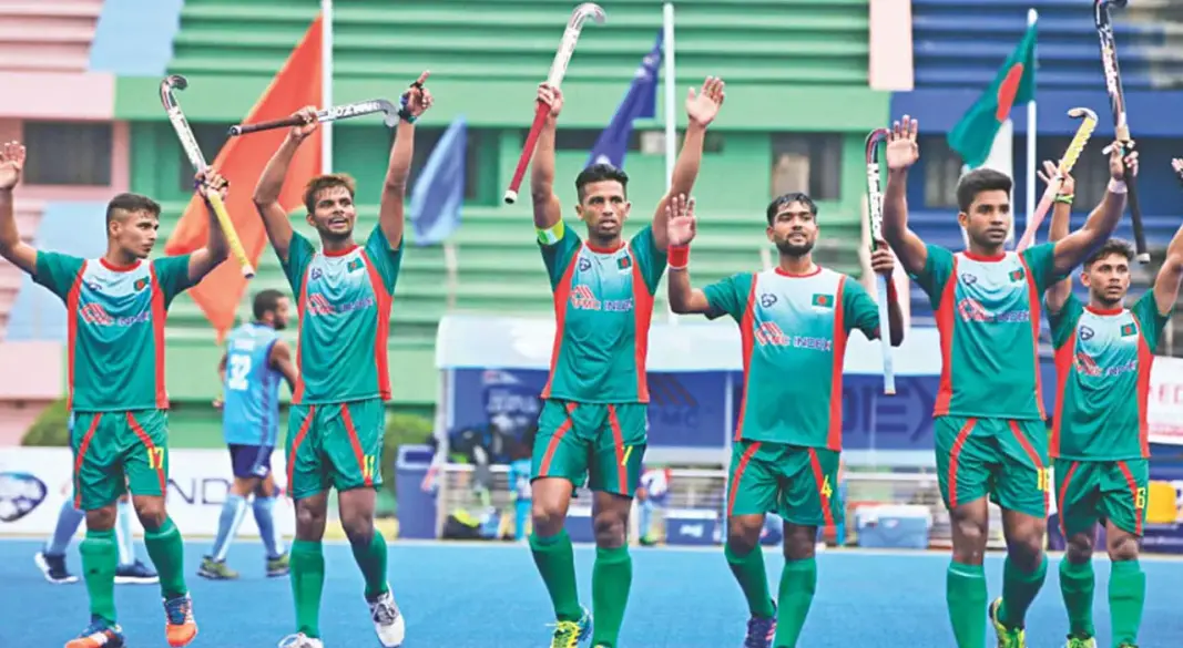 বাংলাদেশ জাতীয় হকি দল। ছবি : সংগৃহীত