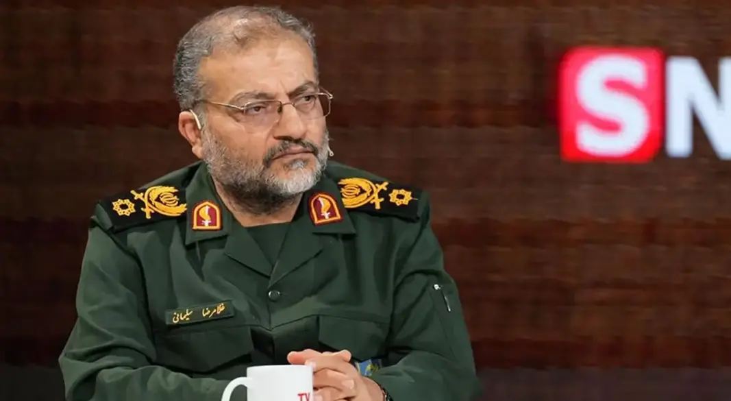 নিহত বাসিজ ফোর্সের প্রধান। ছবি: সংগৃহীত