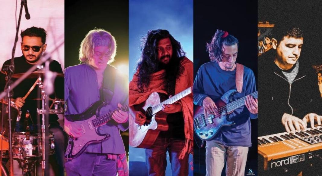 ব্যান্ডদল ‘সোনার বাংলা সার্কাস’। ছবি: সংগৃহীত