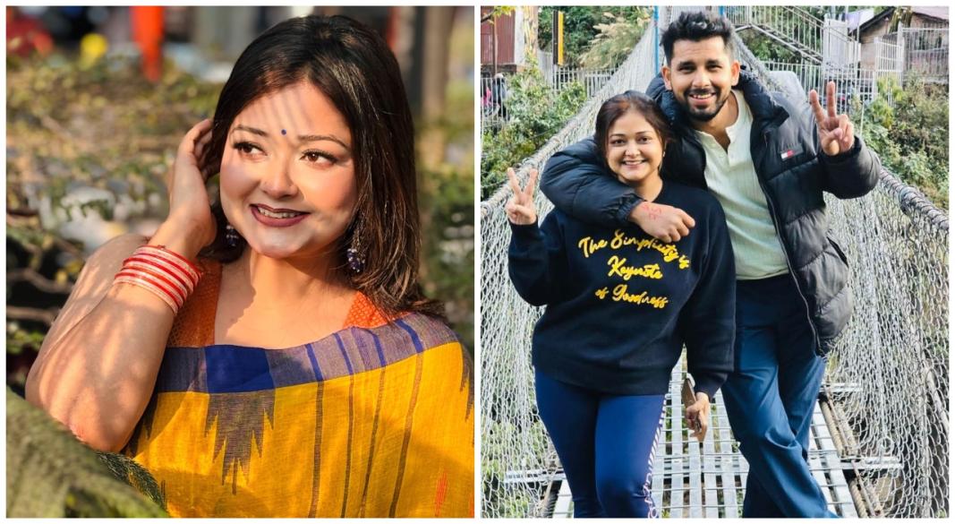 আফরা ইভনাথ খান ইকরা ও অভিনেতা যাহের আলভী। ছবি : সংগৃহীত