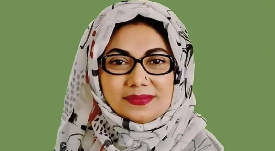 জাতীয়তাবাদী মহিলা দলের সভাপতি ও বিএনপির স্থায়ী কমিটির সদস্য মির্জা আব্বাসের স্ত্রী আফরোজা আব্বাস।