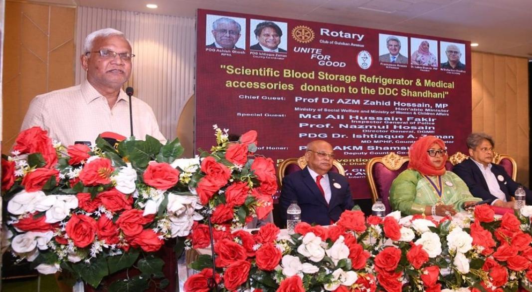 সমাজকল্যাণ মন্ত্রী অধ্যাপক ডা. এ জেড এম জাহিদ হোসেন। ছবি: সংগৃহীত