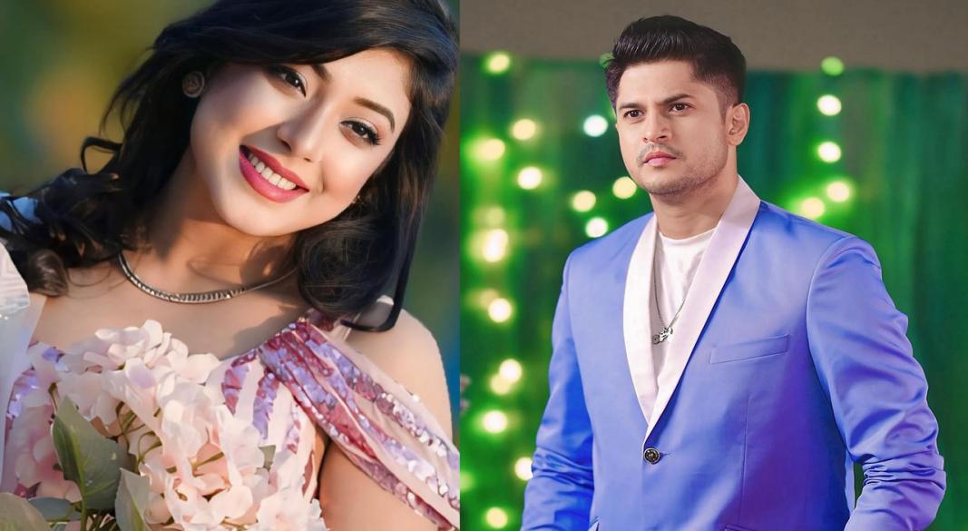 নীলাঞ্জনা নীলা ও নিলয় আলমগীর । ছবি - সংগৃহীত