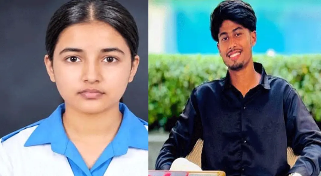 বাঁ থেকে তাজমিন ও রাজু। ছবি: সংগৃহীত
