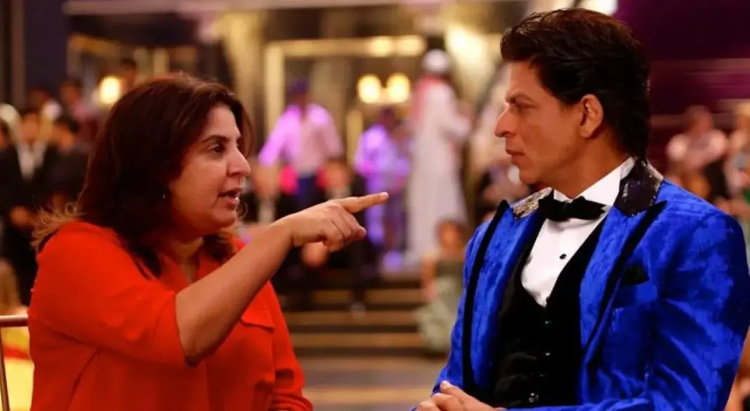 শাহরুখ খান ও ফারাহ খান। ছবি : সংগৃহীত