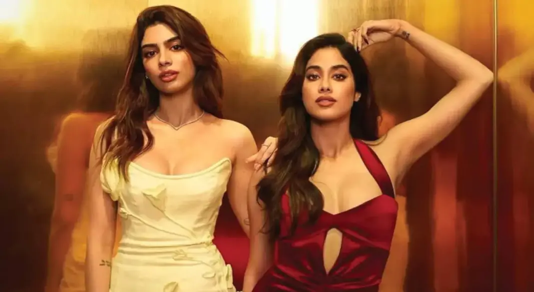 জাহ্নবী কাপুর ও খুশি কাপুর । ছবি : সংগৃহীত