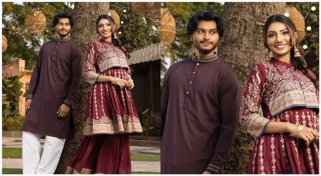 ঈদে নান্দনিক ডিজাইনের পোশাক নিয়ে এলো ‘ভারগো’ । ছবি : সংগৃহীত