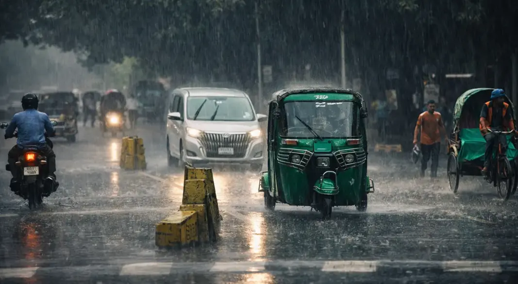 বৃষ্টি ঝড়ছে। ছবি : সংগৃহীত