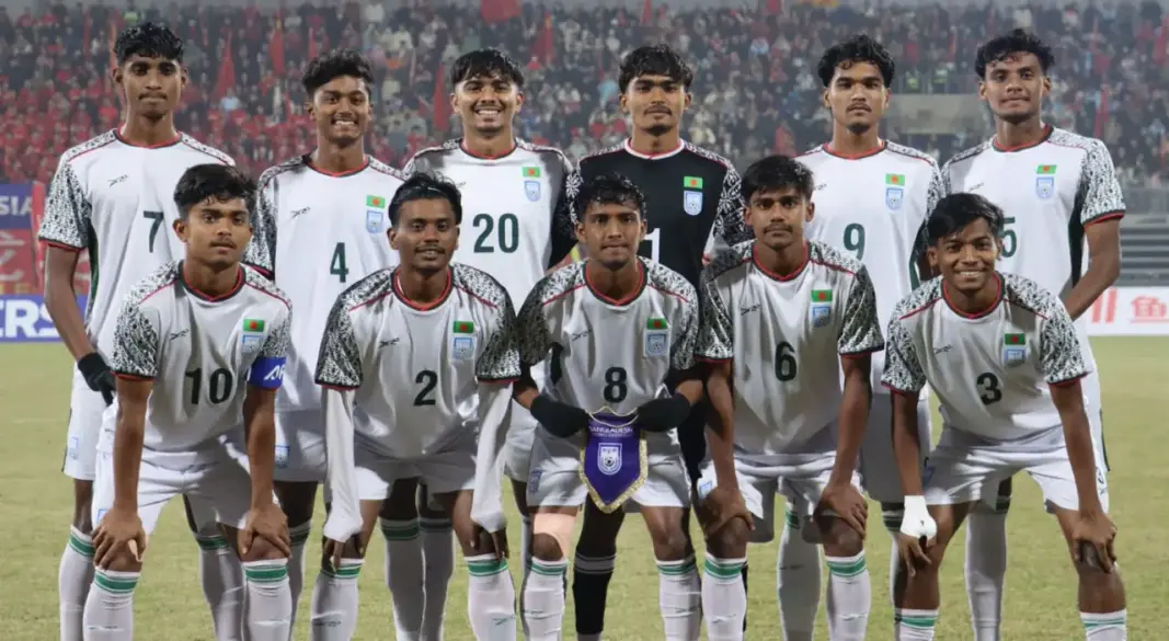 বাংলাদেশ ফুটবল দল। ছবি : সংগৃহীত