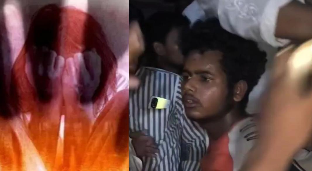 ছয় বছরের শিশুকে ধর্ষণের অভিযোগে যুবককে গণধোলাই। ছবি : সংগৃহীত